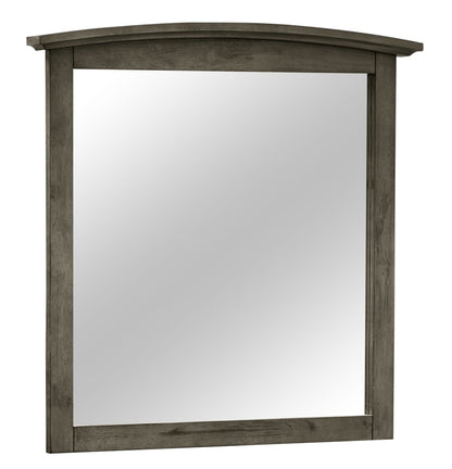 Gray Farmhouse Vanity Mirror - 37" x 2" Particle Board