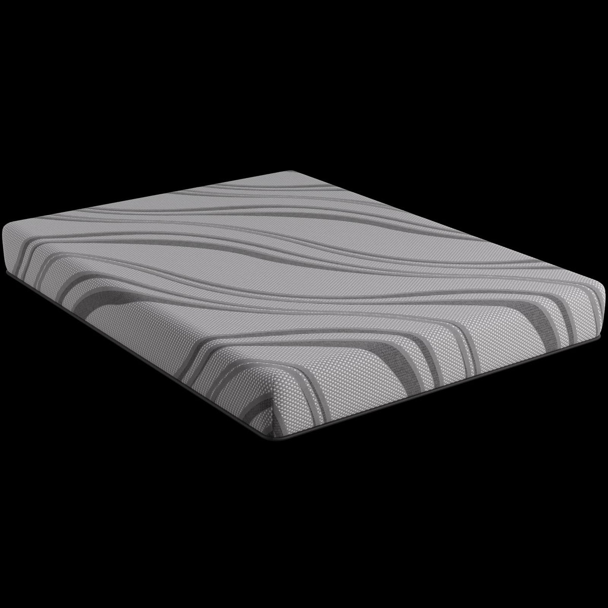 California King Gray Memory Foam Mattress - Cooling Support