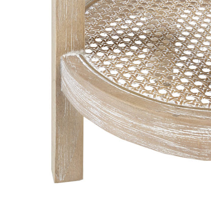 Bedford Round Accent Table - Natural Ash Veneer