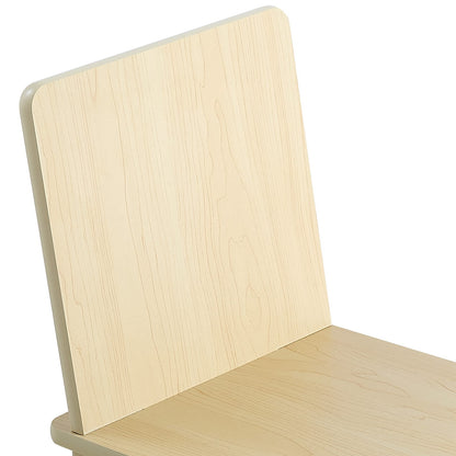 Kids Art Table & 2 Chairs - Wood Storage Desk