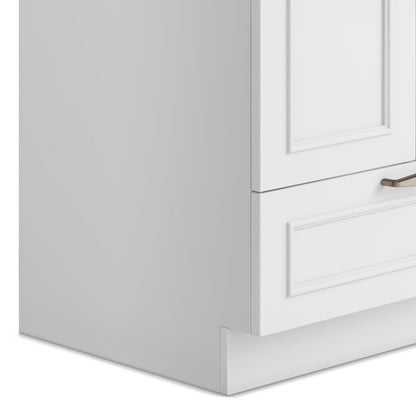 Cardinal 28" Laundry Cabinet - White with Sink & Faucet for Bathroom