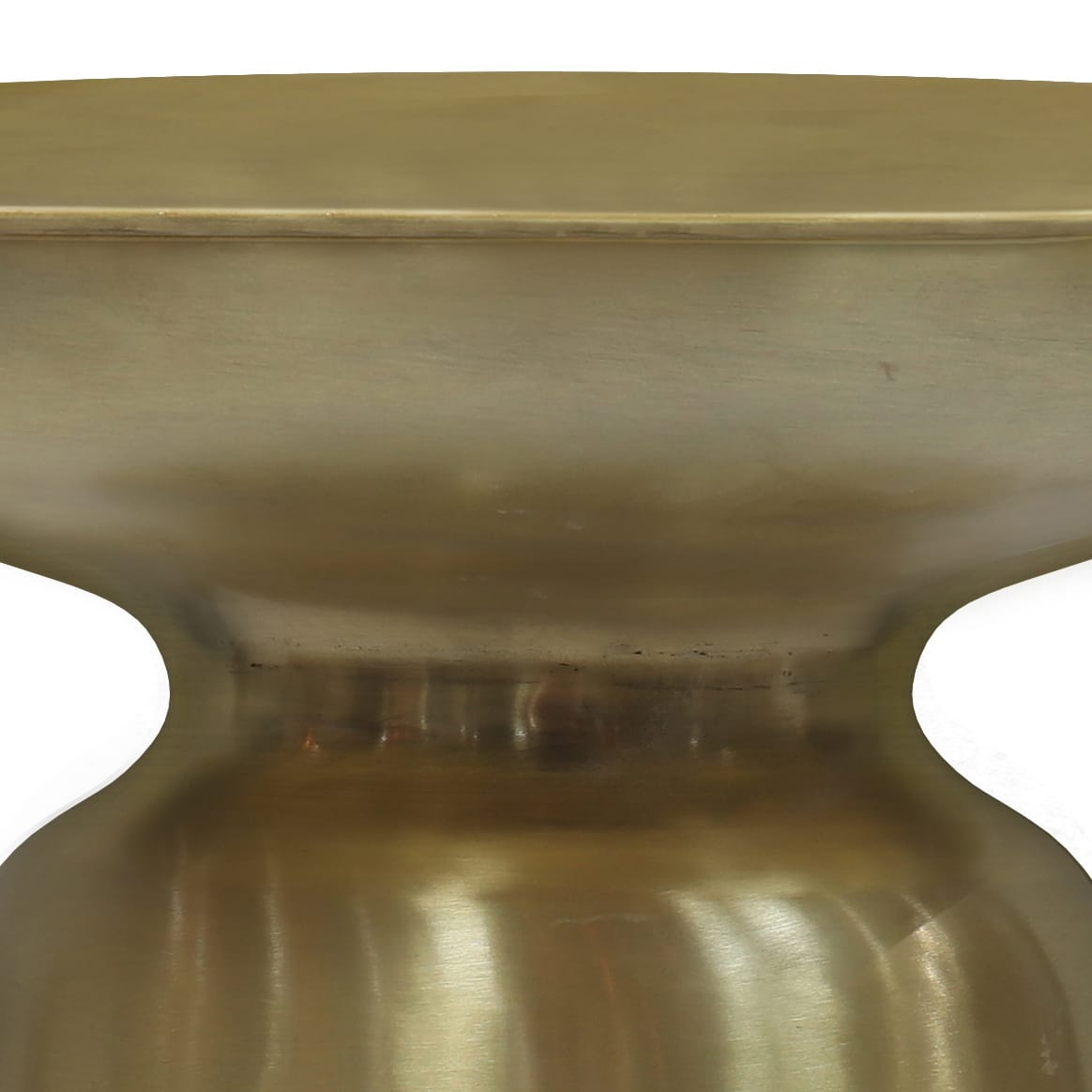Black Metal Accent Table - 16.5" Wide