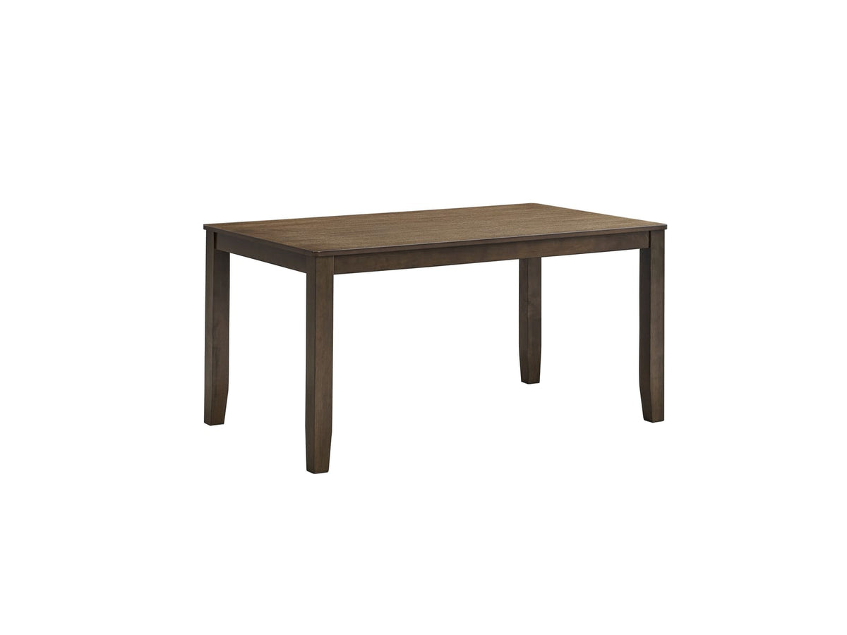 Damica Walnut Dining Table - 35" x 59" for Dining Room