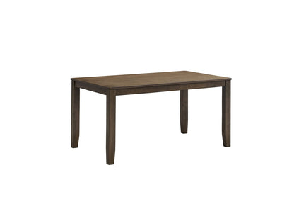 Damica Walnut Dining Table - 35" x 59" for Dining Room
