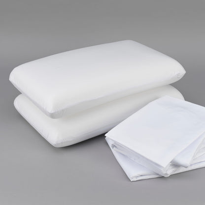 King Cotton Cooling Bedding Set with Memory Foam
