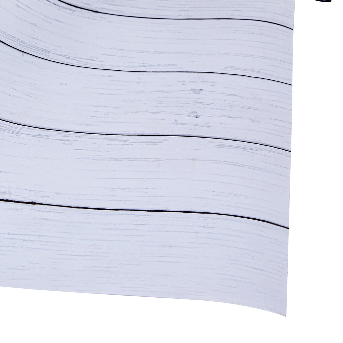 Peel and Stick Wallpaper White Wood Textured - 17.7 x 472.4 inch Easy to Install