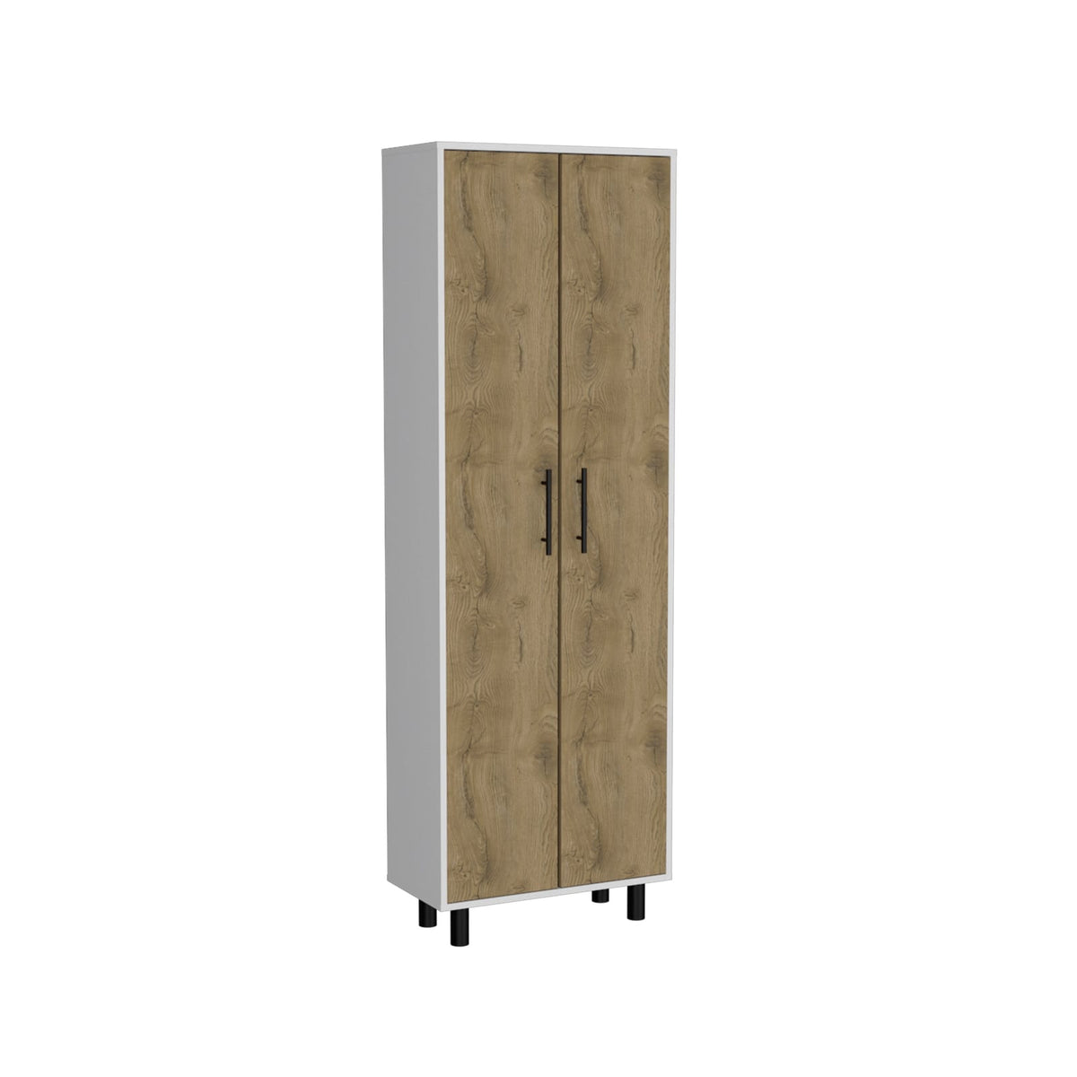 Multicolor Storage Cabinet 71" Tall - 5 Shelves, 2 Doors