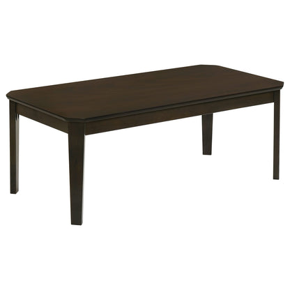 Amaro Dark Brown 3-Piece Coffee & End Table Set - Solid Wood