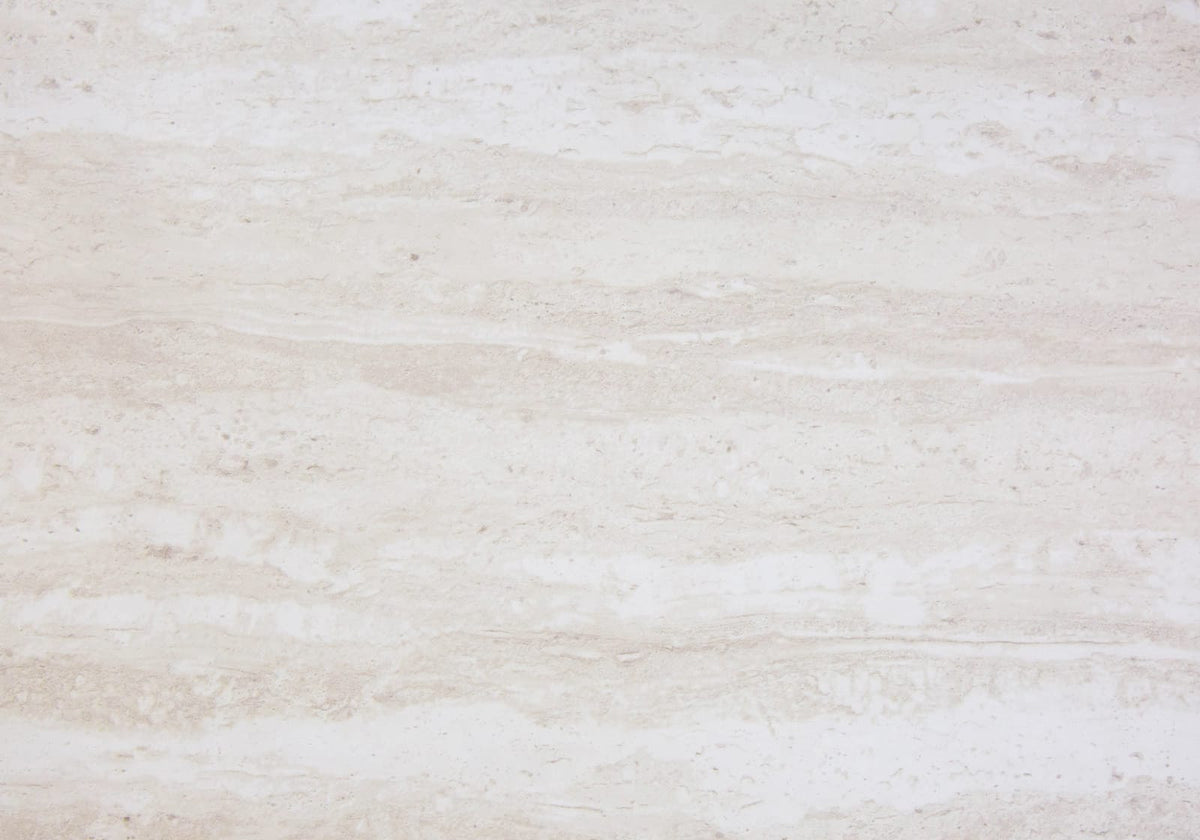 Beige Marble Look Accent Table - Nightstand Storage Drawer