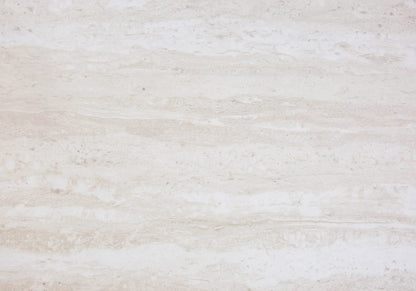 Beige Marble Look Accent Table - Nightstand Storage Drawer
