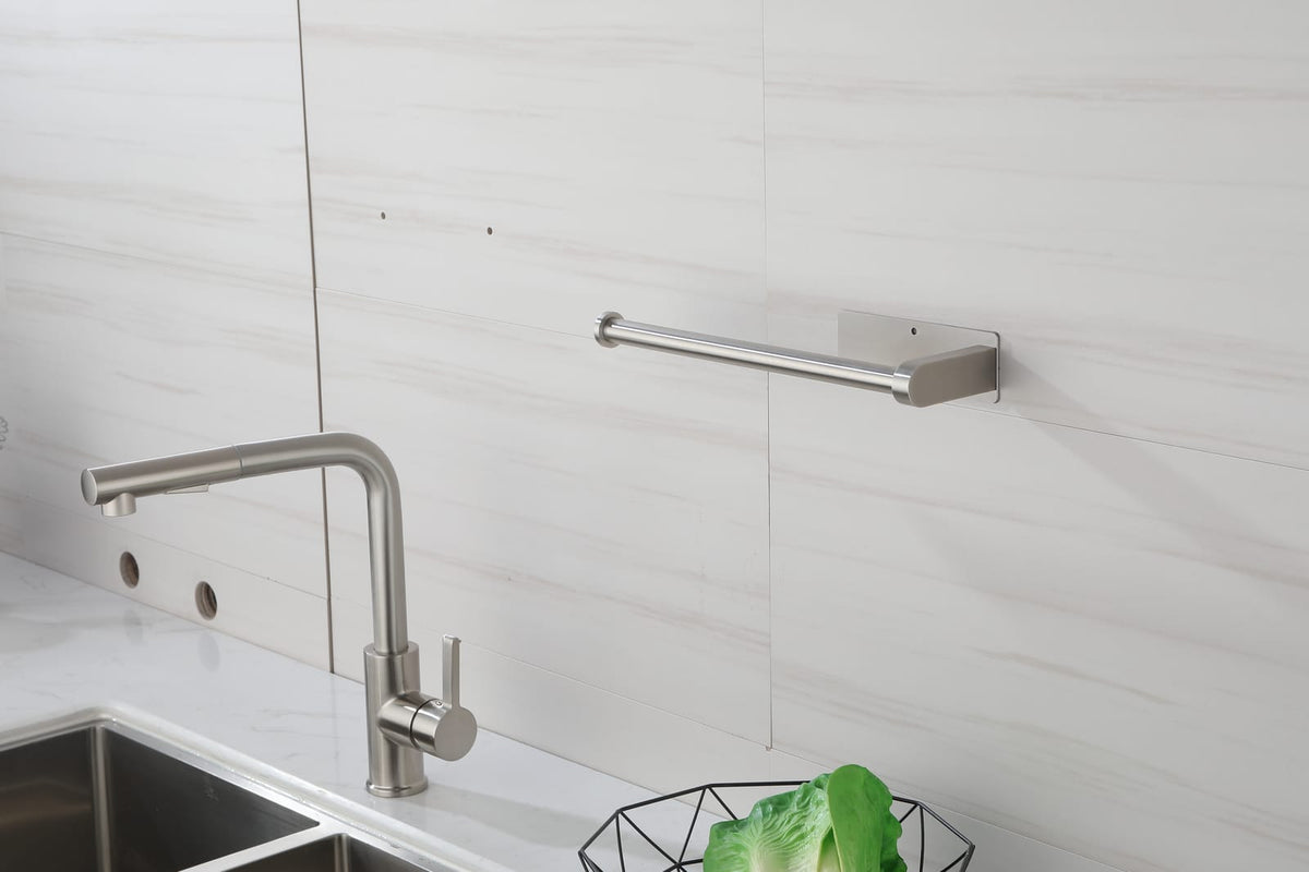 Stainless Steel Paper Towel Holder - 12 Inch (2 Pack)