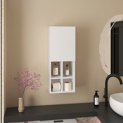 Modern Wall Mounted Bathroom Cabinet for Toiletries Storage