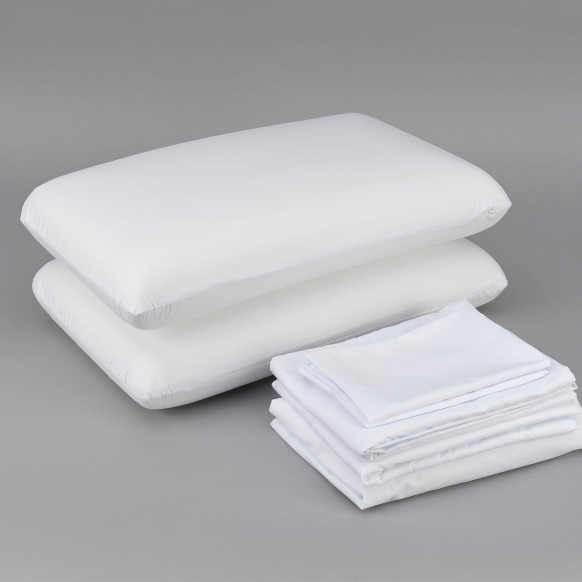 King Cotton Cooling Bedding Set with Memory Foam