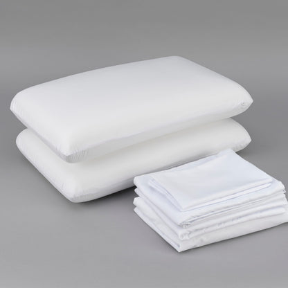 King Cotton Cooling Bedding Set with Memory Foam