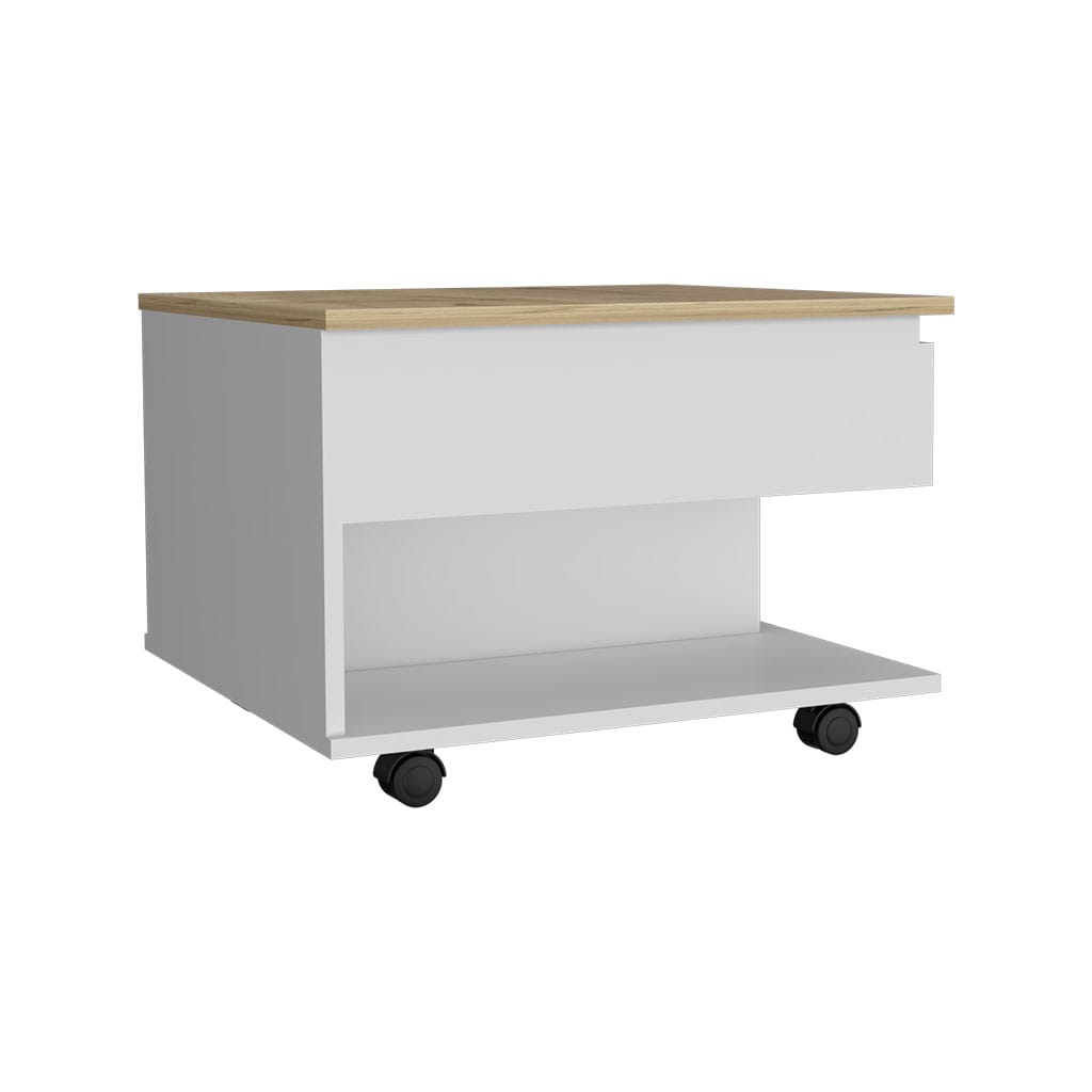 Luanda Lift Top Coffee Table - Multicolored Storage Desk