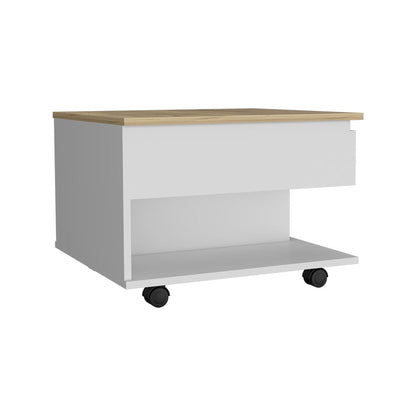 Luanda Lift Top Coffee Table - Multicolored Storage Desk