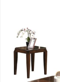 Docila 3PC Coffee & End Table Set - Walnut Finish