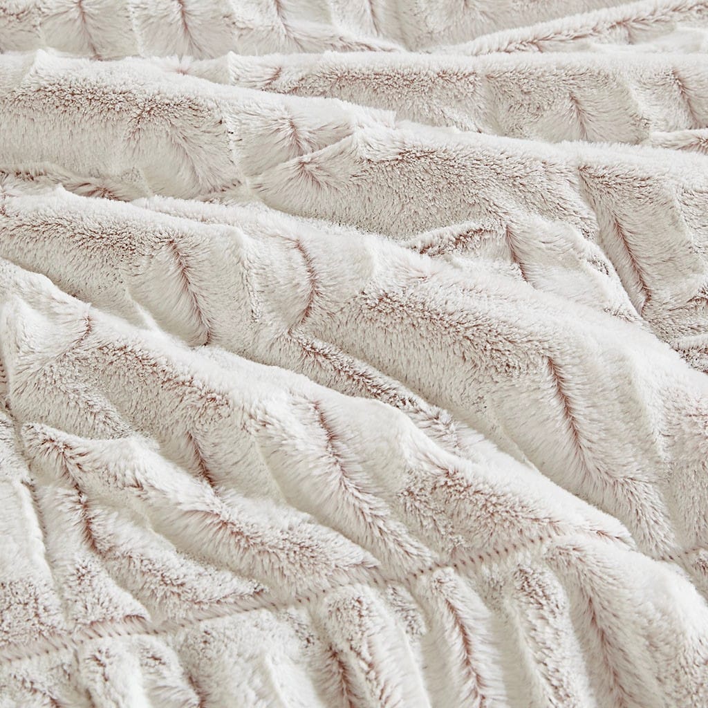 White Twin Comforter Set - Plush Polyester Bedding