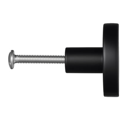 Black Zinc Drawer Knobs 10 Pack - Cabinet Hardware