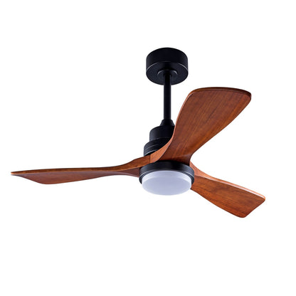 42 Inch Solid Wood Ceiling Fan with Lights