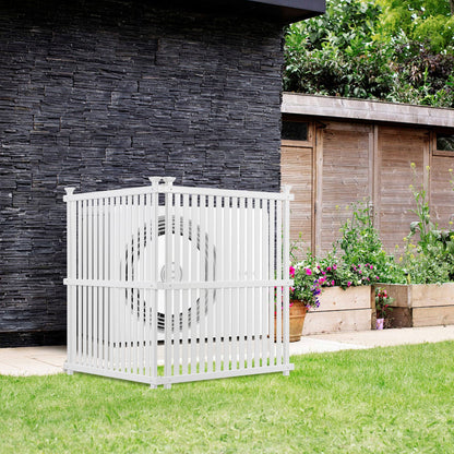 Vinyl Privacy Screen Panels - 36x48 White