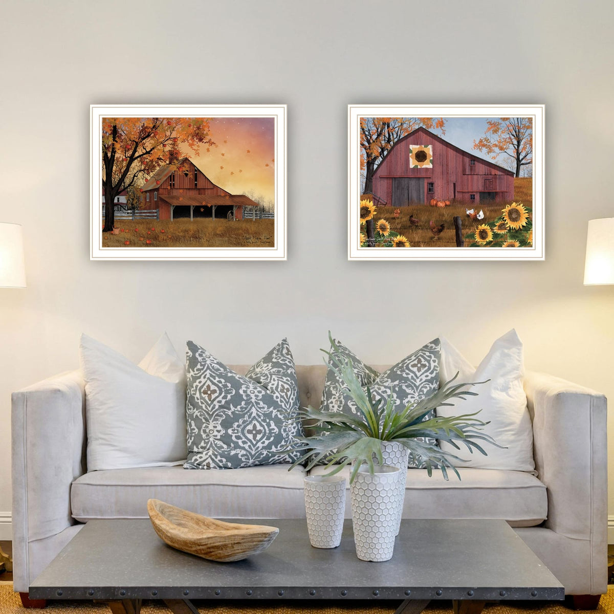 Multi-Colored Framed Wall Art - Apple Picking Barn Decor