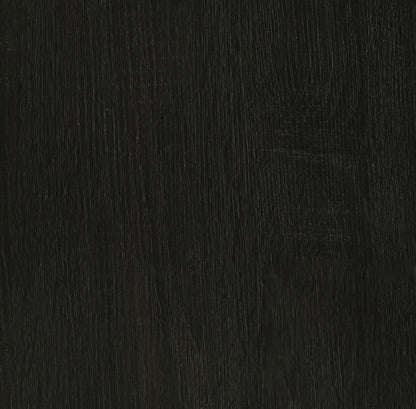 Dark Grey and Black Nickel Round Coffee Table - Modern Storage Design