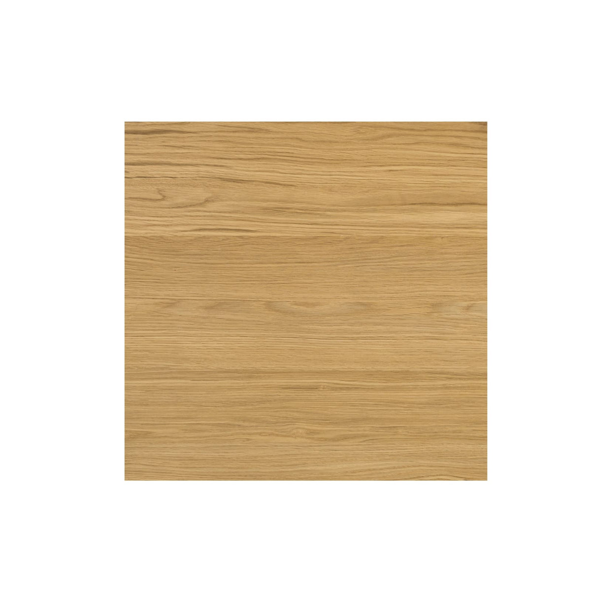Natural Oak End Table - 24 Inch Square for Living Room