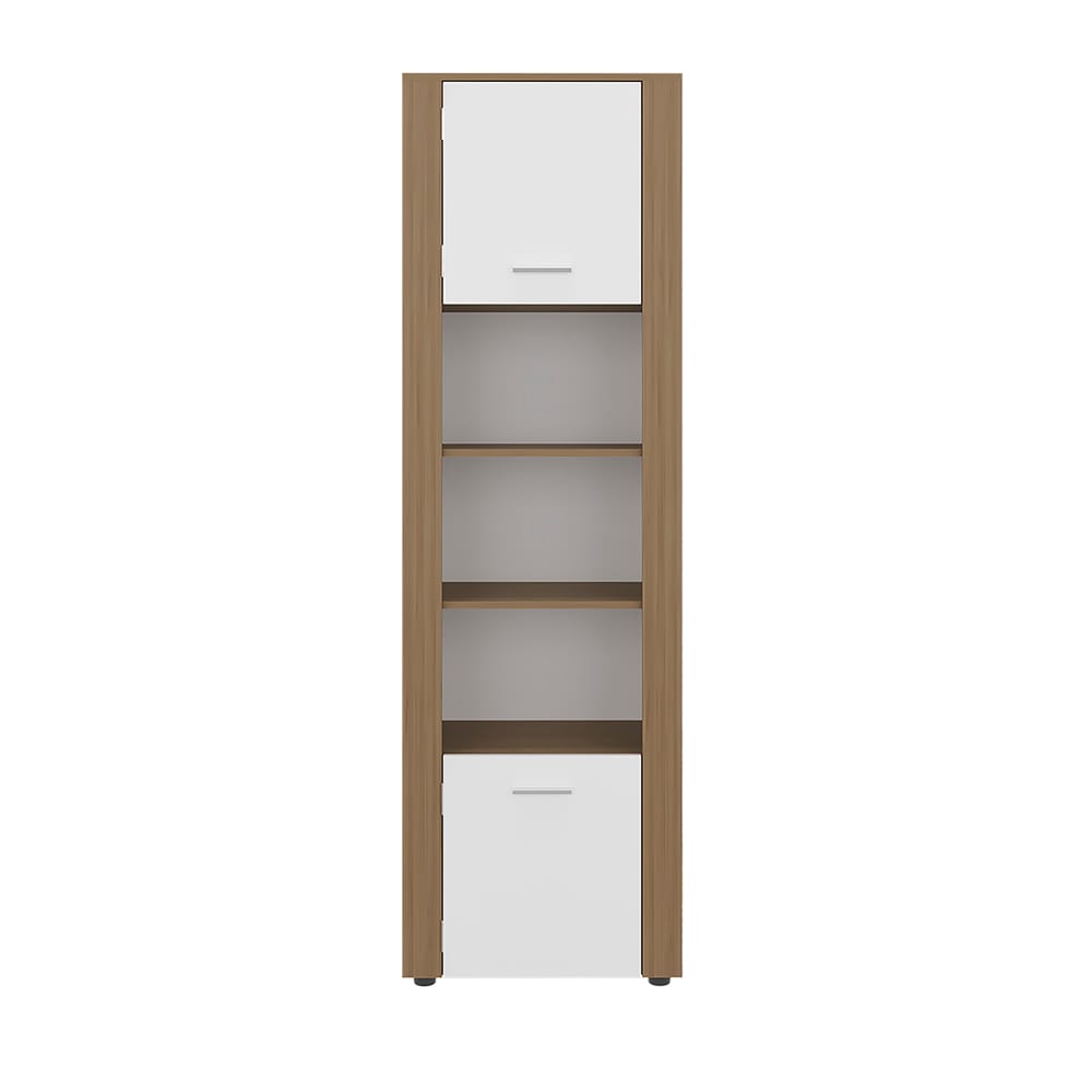 Multi-Color Dupont Bookcase - 5 Shelf Storage Cabinet for Home Office