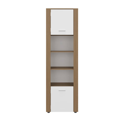 Multi-Color Dupont Bookcase - 5 Shelf Storage Cabinet for Home Office