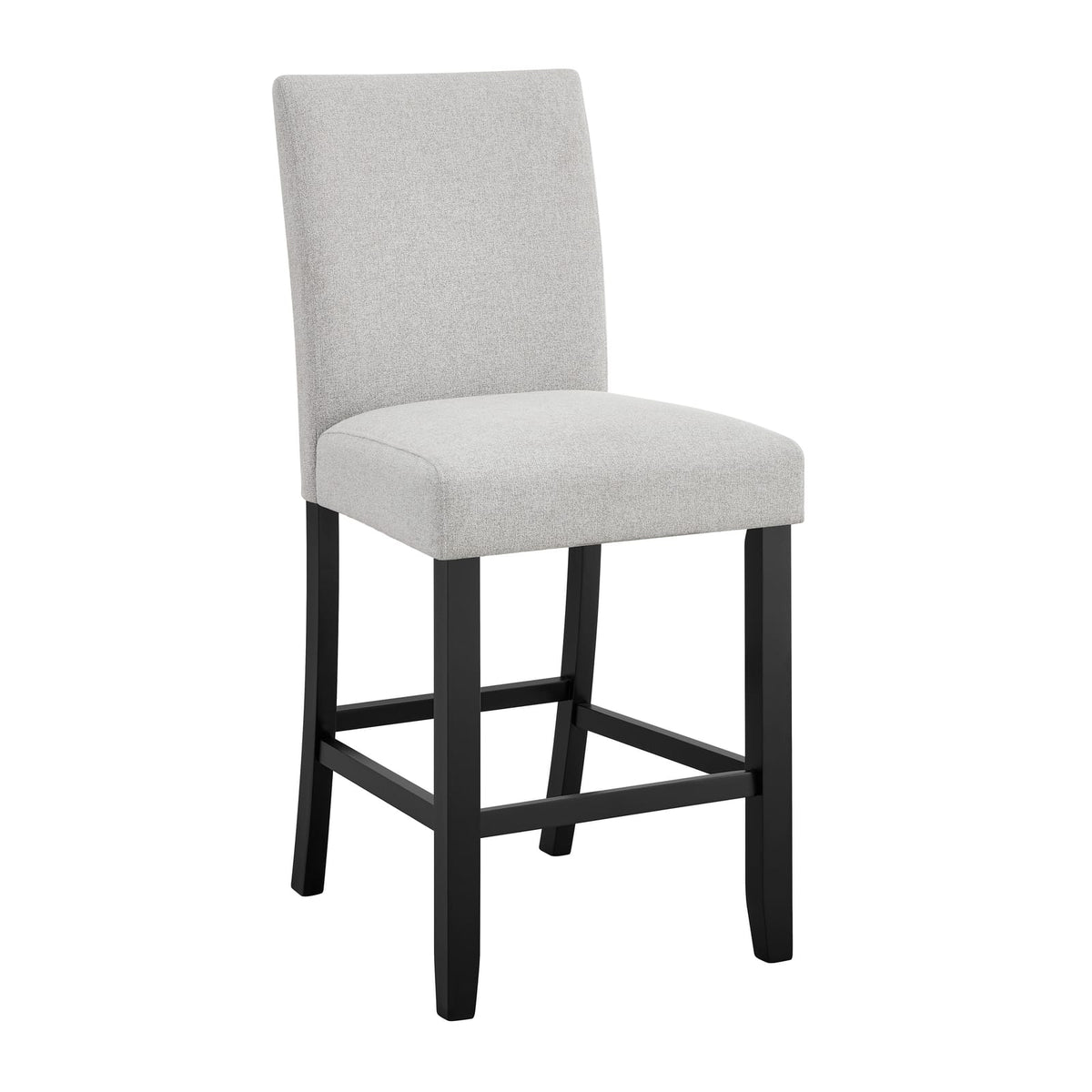 48 Inch Square Dining Table Set - 4 Seats Black Grey White