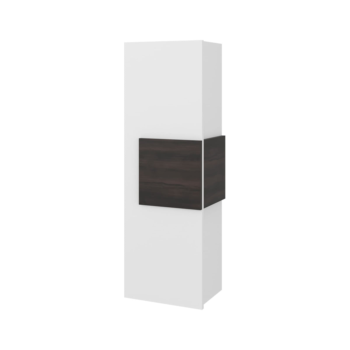 Wall Mounted Bathroom Medicine Cabinet with Walnut Finish
