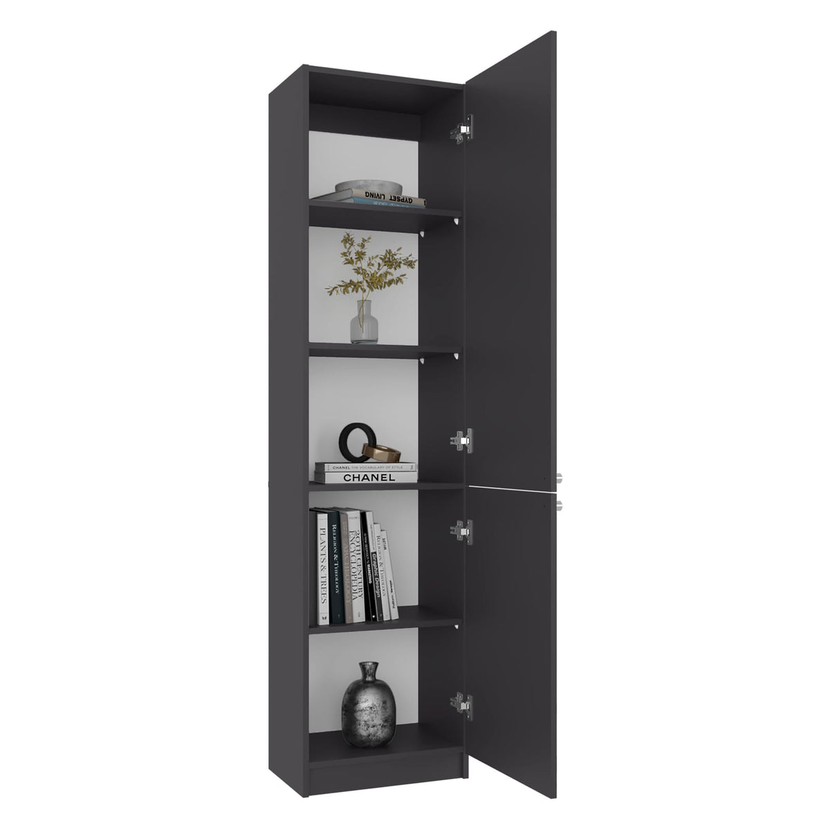 Modern Multicolor File Cabinet with Five Shelves for Office Storage