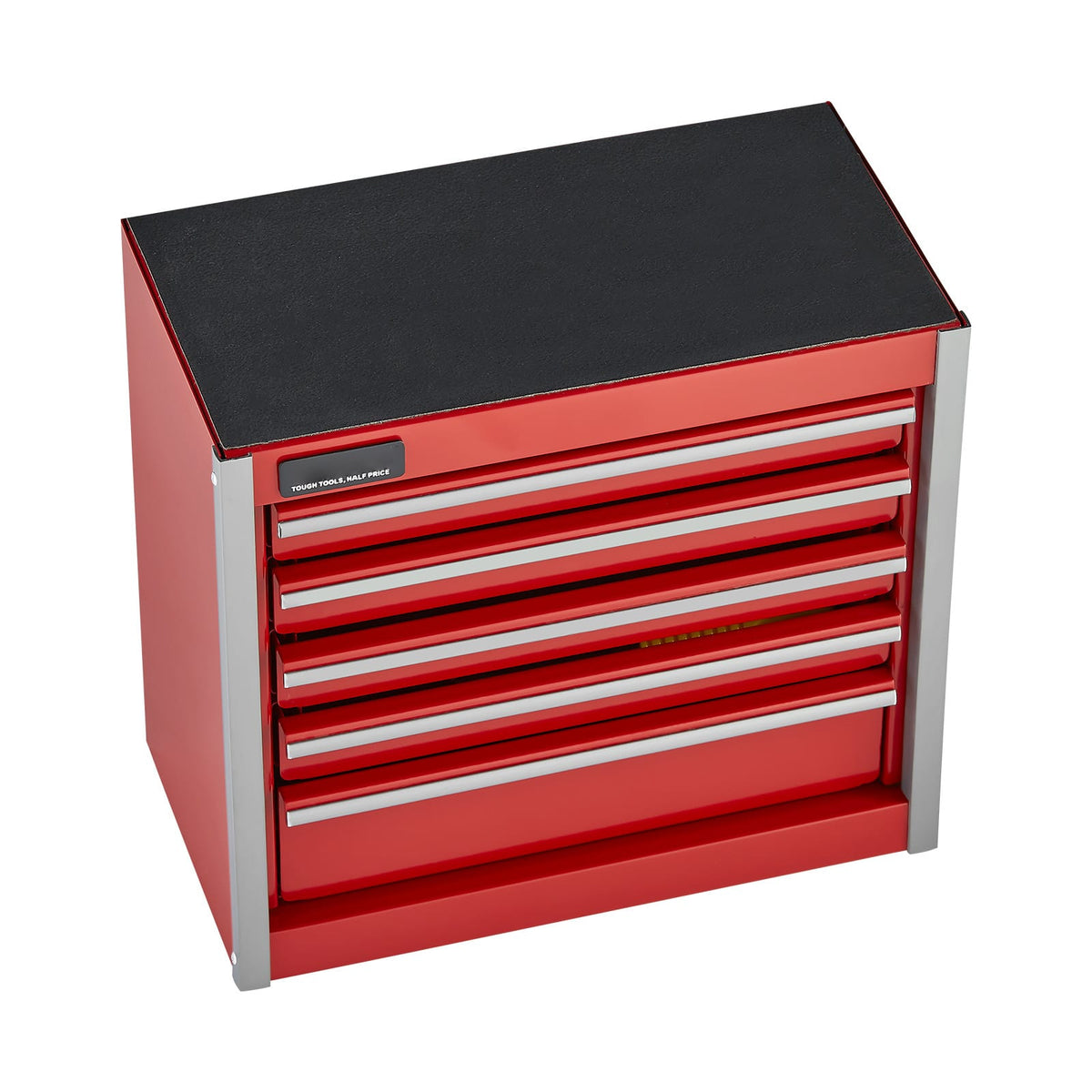 8.6 Inch Red Steel Tool Cabinet - 5 Drawer Organizer