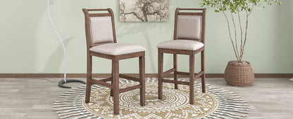 Folding Drop Leaf Dining Table Set with Chairs for Kitchen or Dining Room