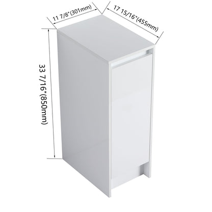 Modern Freestanding Plywood Bathroom Storage Cabinet