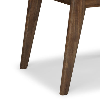 Clarkson End Table - Dark Brown Rustic Storage