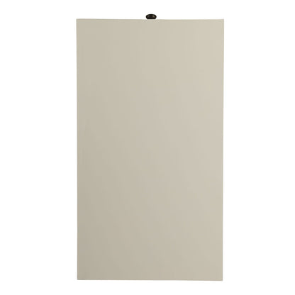 White Accent Table with Bottom Shelf - Storage & Style