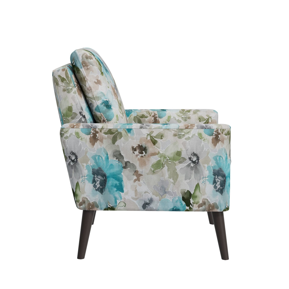 Multi-Colored Polyester Accent Chair - 29.5" for Living Room