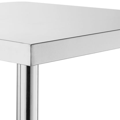 24 x 36 Stainless Steel Work Table - Silver for Living Room