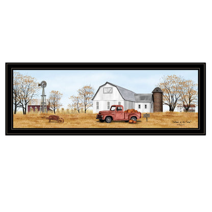 Black Frame Autumn on Farm Art Print - Billy Jacobs