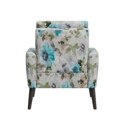 Multi-Colored Polyester Accent Chair - 29.5" for Living Room