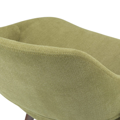 Malden Dining Chair - Acid Green Wood Frame