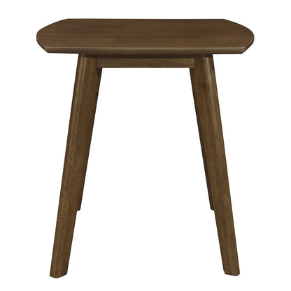 Contemporary 3-Piece Cocktail Set - Walnut Coffee Table & End Tables