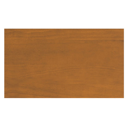 Acadian Narrow Side Table with Drawer - Brown Pine for Living Room