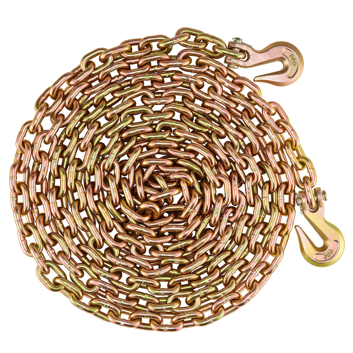 Heavy Duty Chain Binder - Yellow Steel, 7100 lbs Capacity