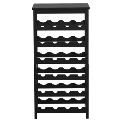 24 Bottle Bamboo Wine Rack - Freestanding Wine Storage
