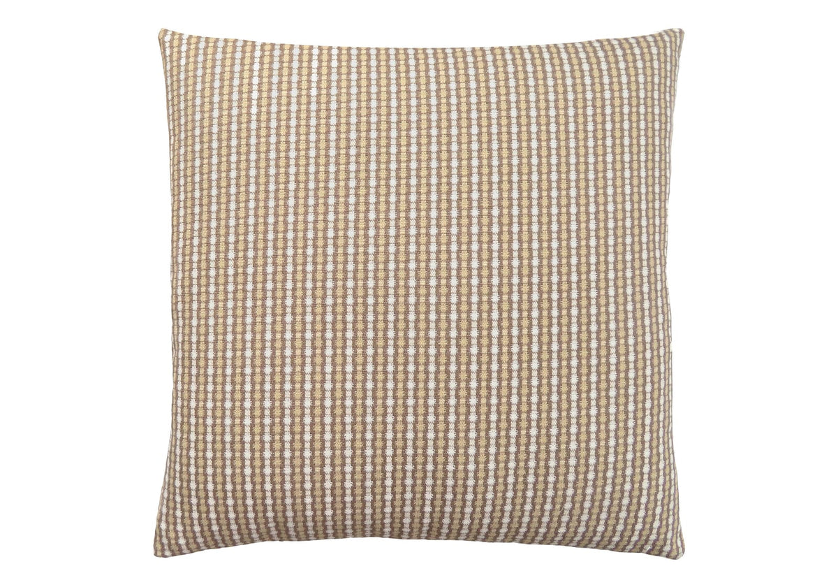 Taupe Decorative Throw Pillow - 18x18 Inches