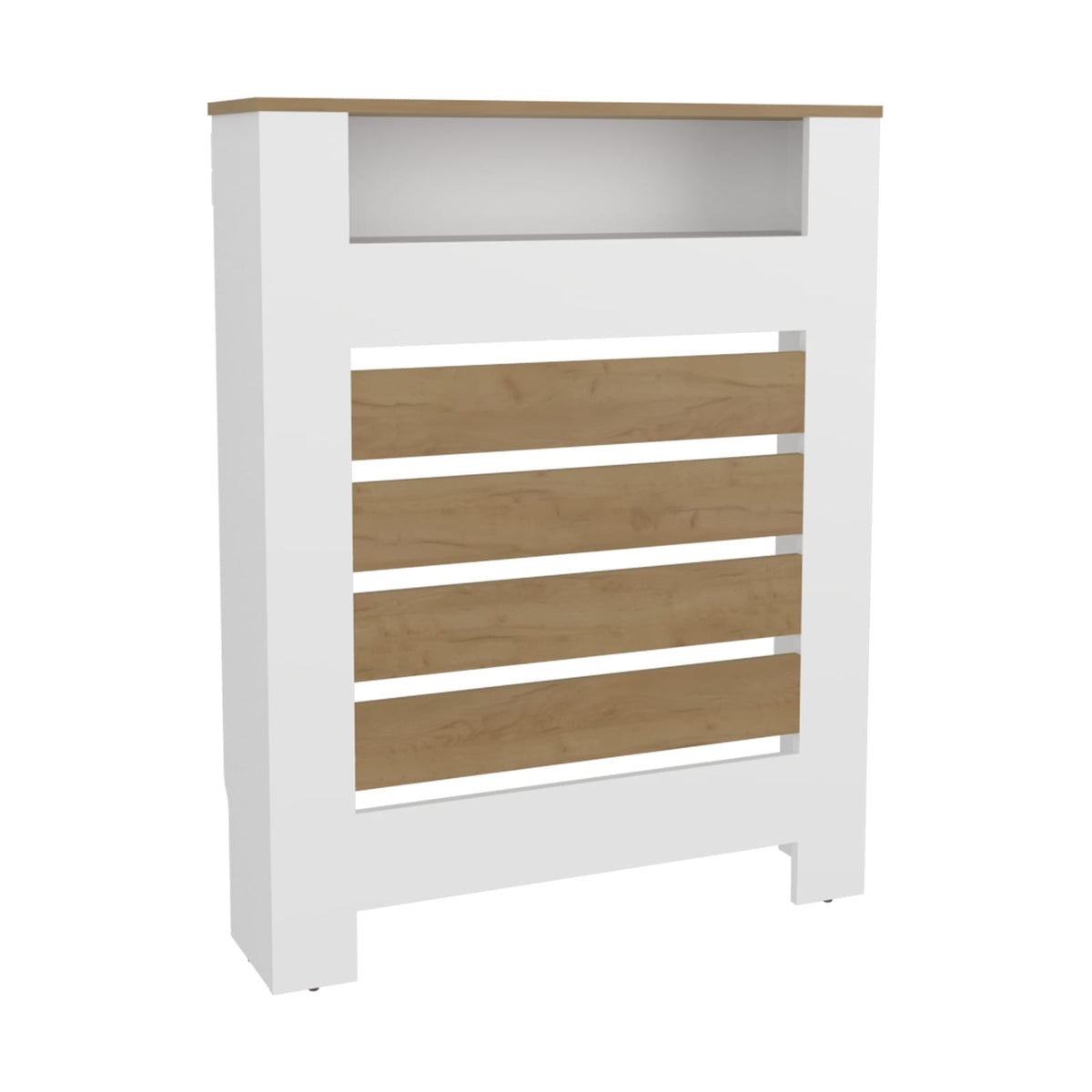 Light Oak Radiator Cover Cabinet - Storage & Style