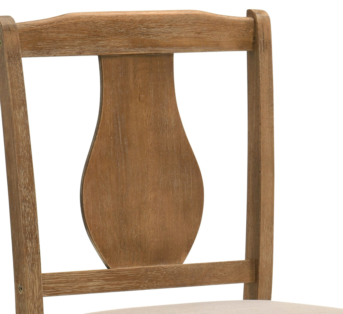 Kayee Weathered Oak Finish 5PC Pack Dining Set - Dining Table & Chairs